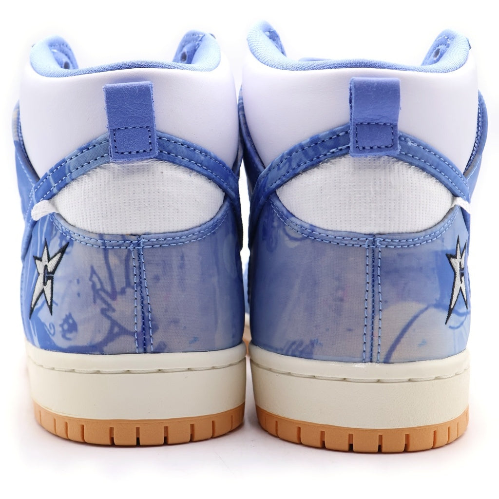 NIKE SB(ナイキエスビー) ×Carpet Company DUNK HIGH CV1677-100 カーペットカンパニー ダンク ハイカットスニーカー ホワイト/ブルー US11/29cm