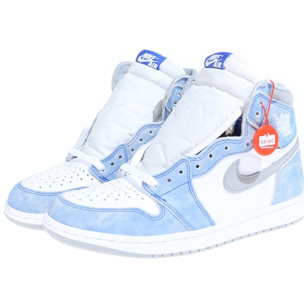 NIKE(ナイキ) AIR JORDAN1 HIGH OG HYPER ROYAL 555088-402 エアジョーダン1 ハイパーロイヤル ハイカットスニーカー ホワイト/ブルー US9.5/27.5cm