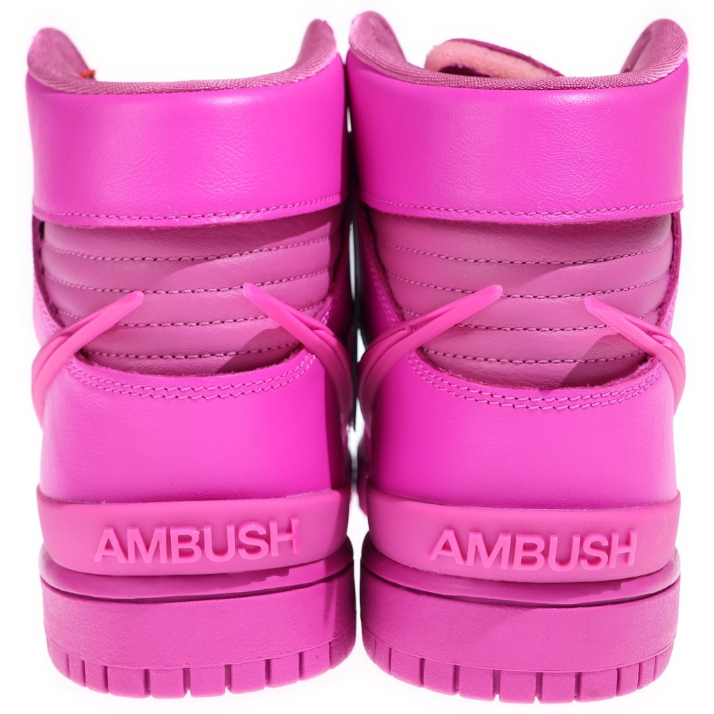 NIKE(ナイキ) ×AMBUSH DUNK HIGH PINK CU7544-600 アンブッシュ ダンク ハイカットスニーカー ピンク US11/29cm