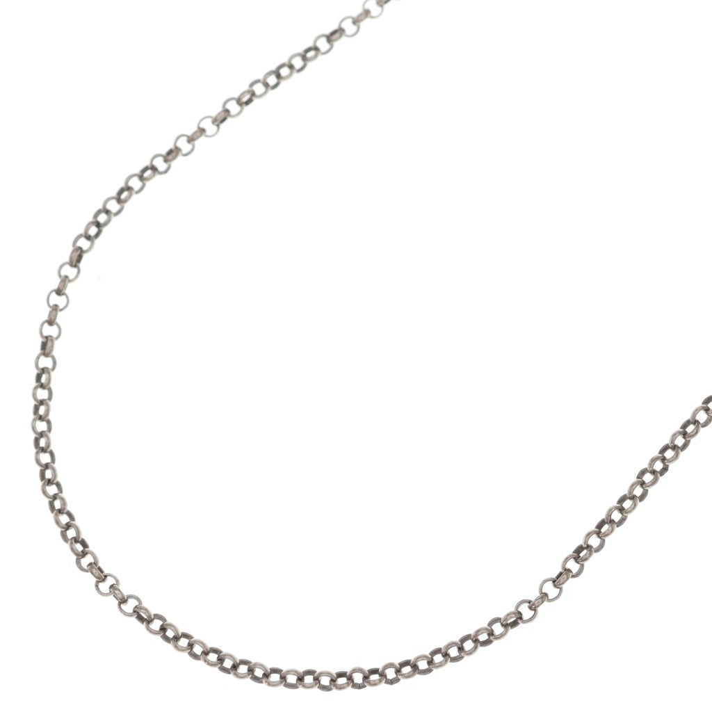 CHROME HEARTS(クロムハーツ) NECKCHAIN R18 ロールチェーンネックレス 18inch シルバー BCA083 レディース