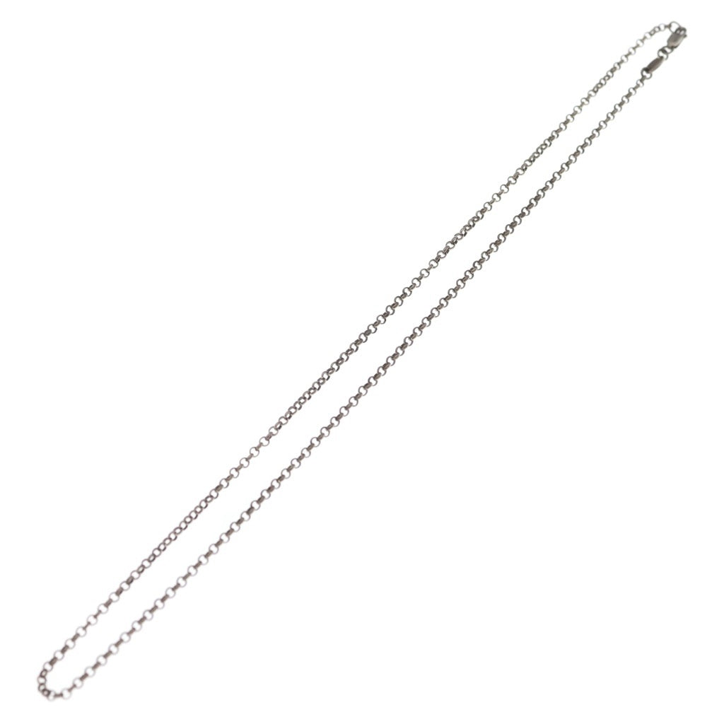 CHROME HEARTS(クロムハーツ) NECKCHAIN R18 ロールチェーンネックレス 18inch シルバー BCA083 レディース