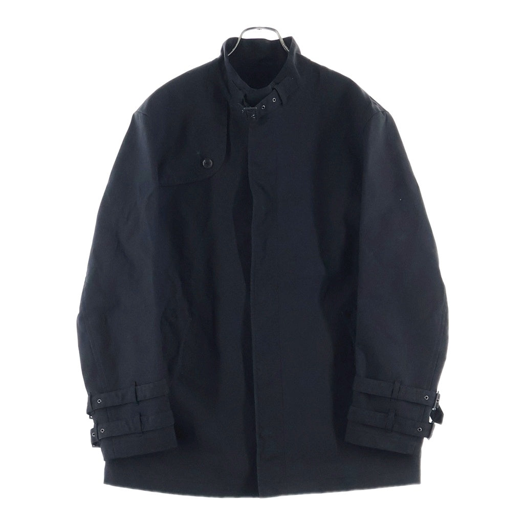 BURBERRY LONDON(バーバリーロンドン) 裏地チェック柄ライナー トレンチコート ブラック BBP85-579-09
