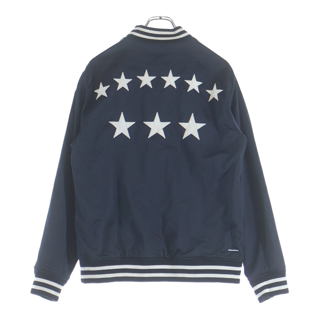F.C.R.B./F.C.Real Bristol/FCRB(エフシーアールビー/エフシーレアルブリストル) REVERSIBLE SATIN STADIUM JACKET リバーシブル サテン スタジアム ジャケット ブラック FCRB-167053