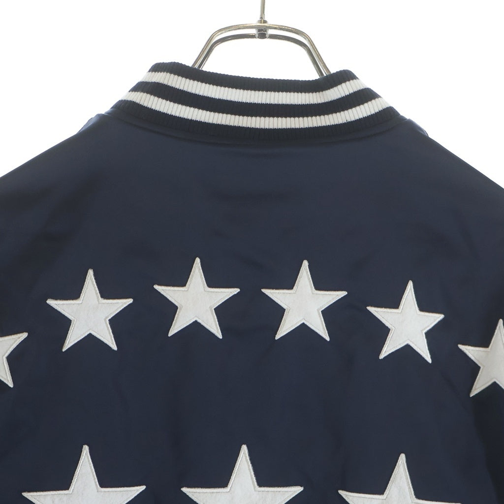 F.C.R.B./F.C.Real Bristol/FCRB(エフシーアールビー/エフシーレアルブリストル) REVERSIBLE SATIN STADIUM JACKET リバーシブル サテン スタジアム ジャケット ブラック FCRB-167053