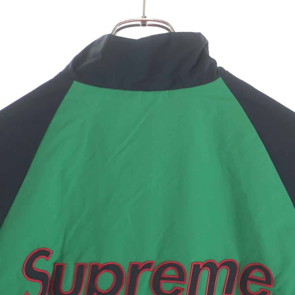 SUPREME(シュプリーム) 21AW ×MLB New York Yankees Track Jacket ニューヨーク ヤンキーストラックジャケット グリーン/レッド
