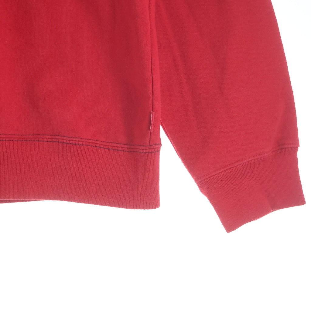 SUPREME(シュプリーム) 18AW Split Crewneck Sweatshirt スプリット クルーネック スウェットトレーナー ネイビー/レッド