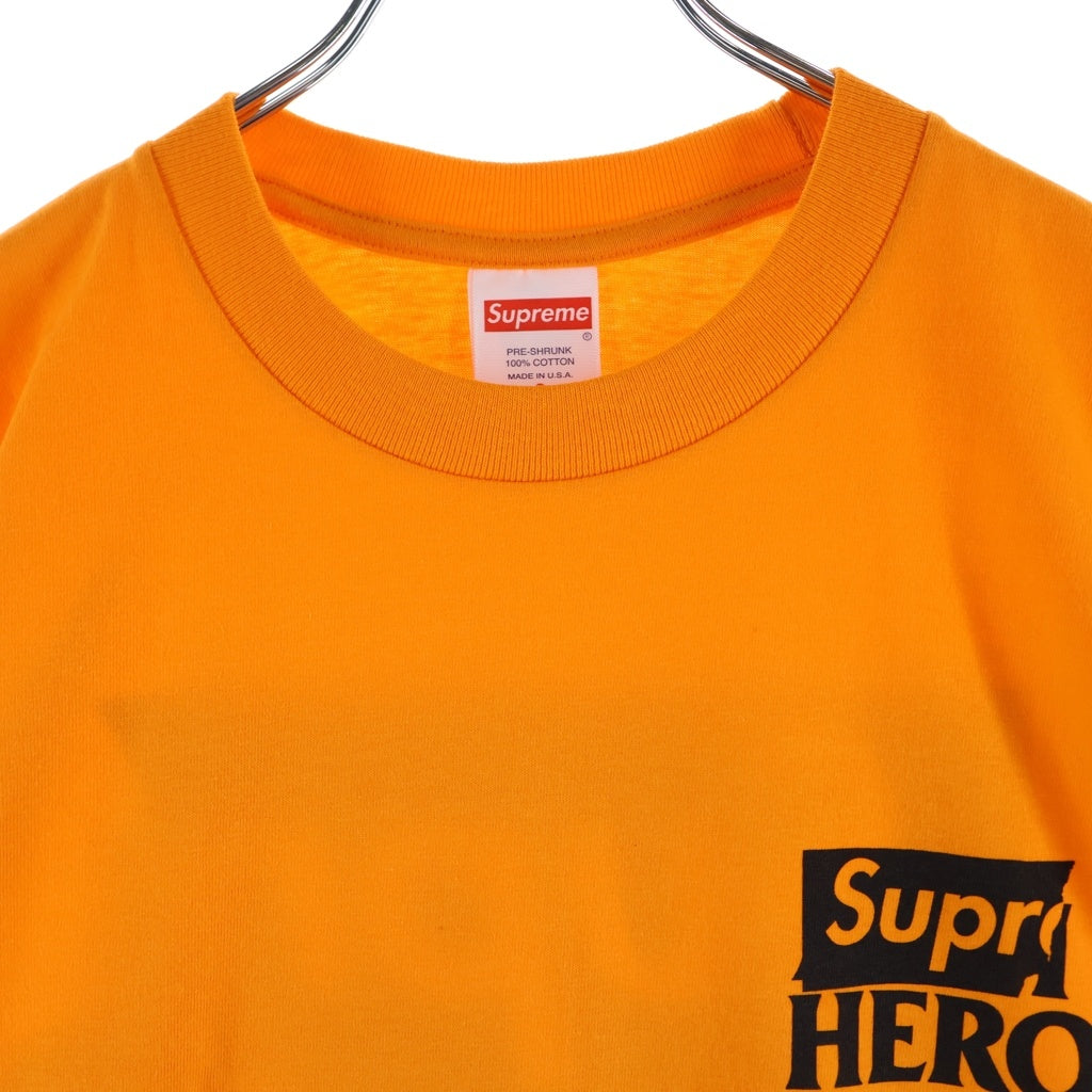 SUPREME(シュプリーム) 22SS ×ANTIHERO Dog Tee アンタイヒーロー ドッグ 半袖Tシャツ オレンジ