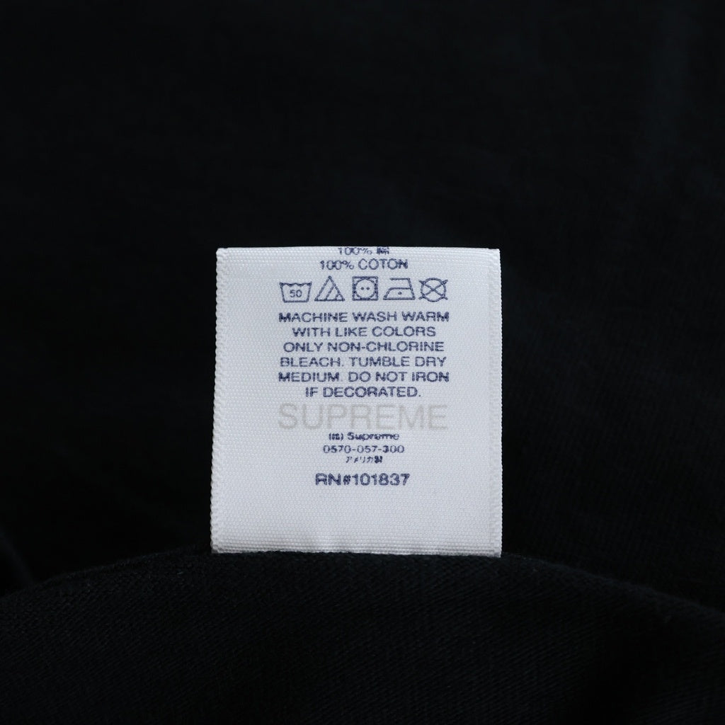 SUPREME(シュプリーム) 21AW ×WTAPS Sicem! Tee ダブルタップス ロゴ クルーネック 半袖 Tシャツ ブラック