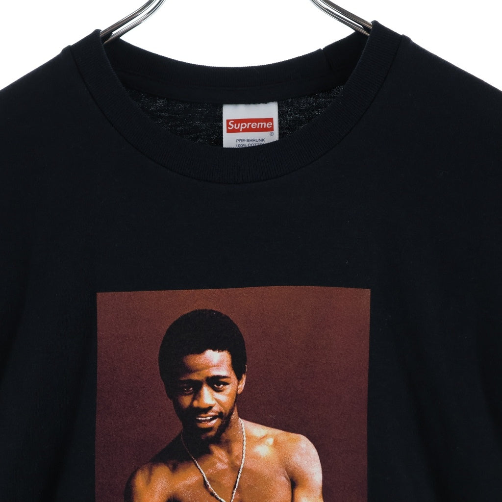 SUPREME(シュプリーム) 22SS Al Green Tee アルグリーン フォトプリント 半袖Tシャツカットソー ブラック