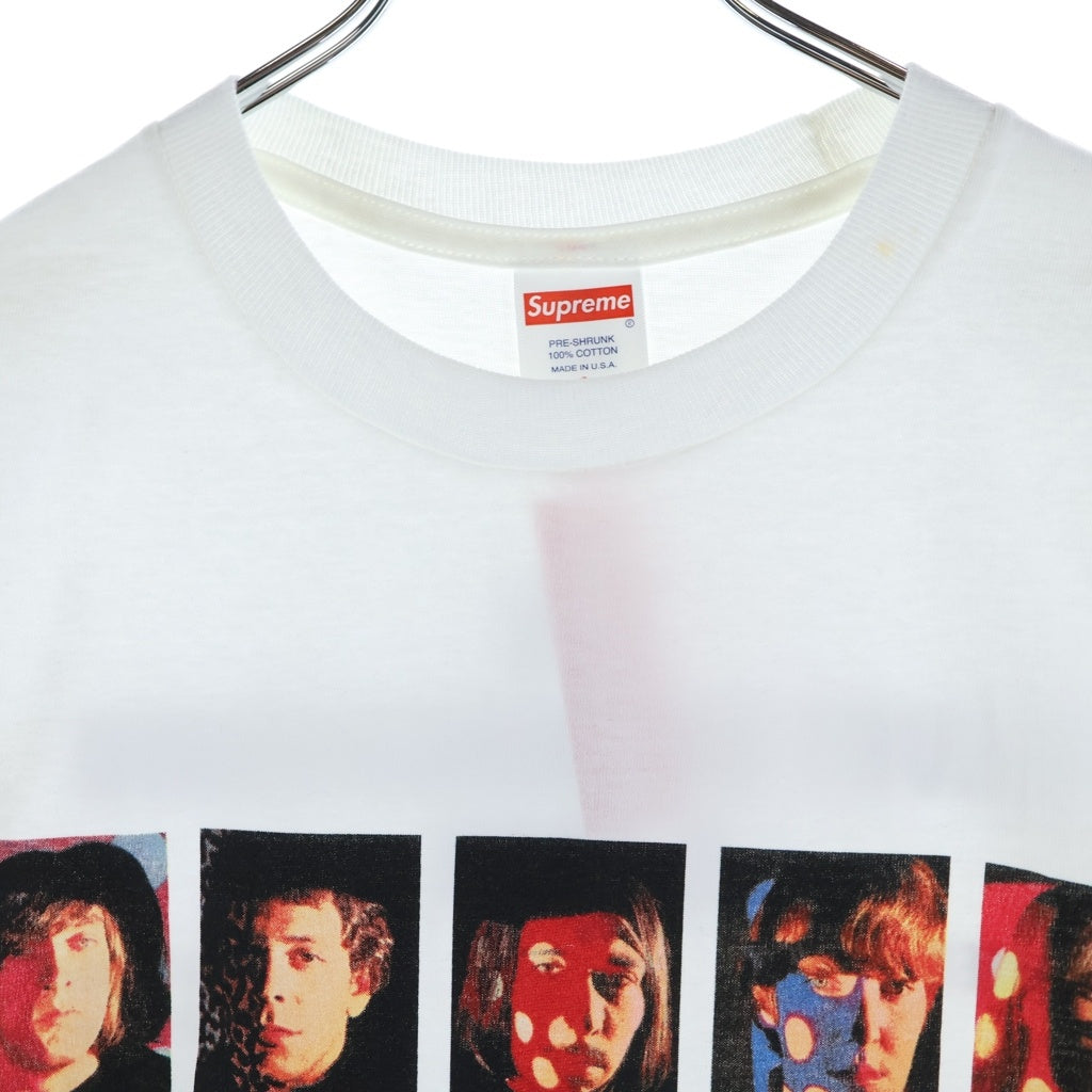 SUPREME(シュプリーム) 19AW The Velvet Underground &Nico Tee ザ ヴェルヴェット アンダーグラウンド アンド ニコ フロントフォトプリント クルーネック カットソー 半袖Tシャツ