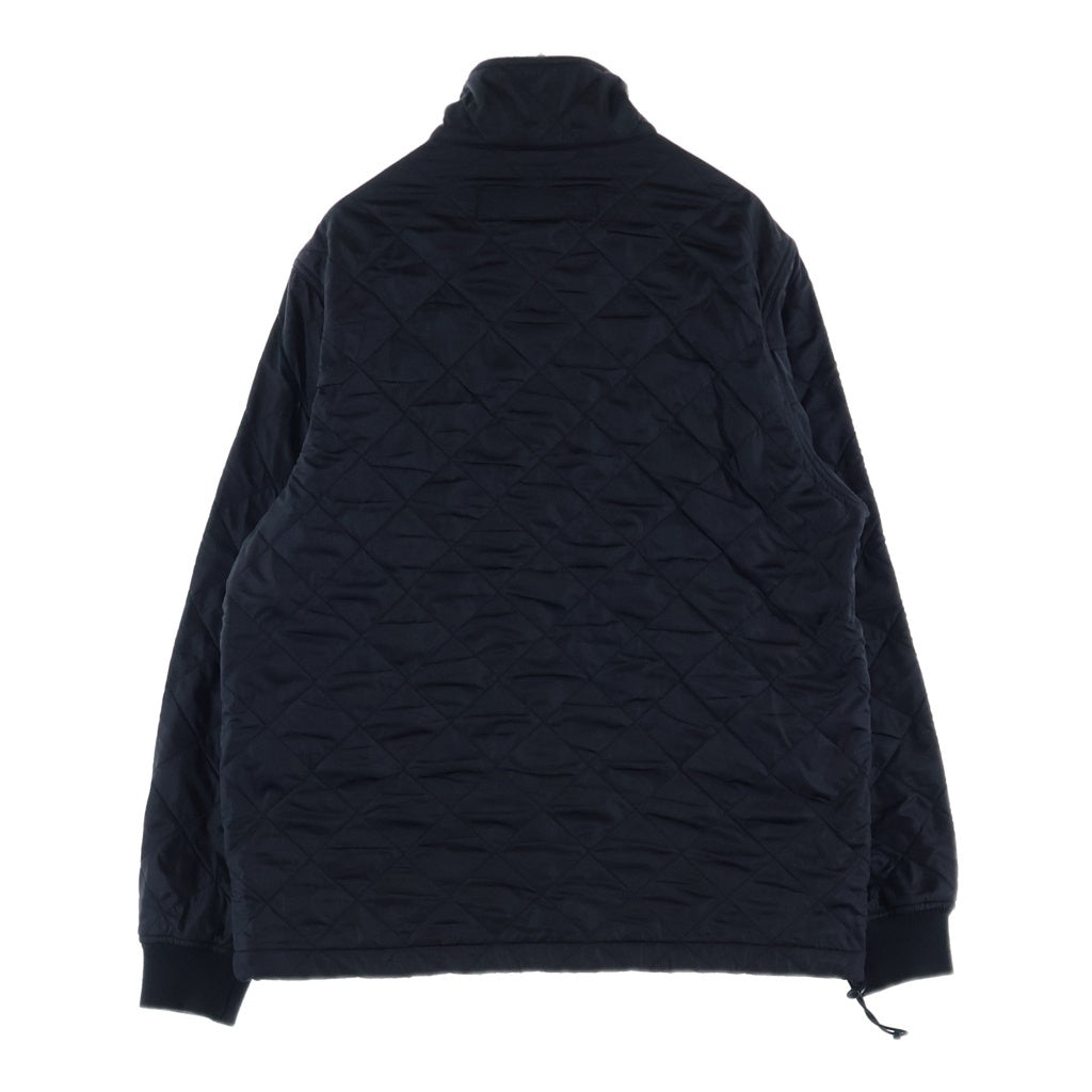 SUPREME(シュプリーム) 17SS Arc Logo Quilted Half Zip Pullover アーチロゴ キルティング ハーフジップ プルオーバー ジャケット ブラック