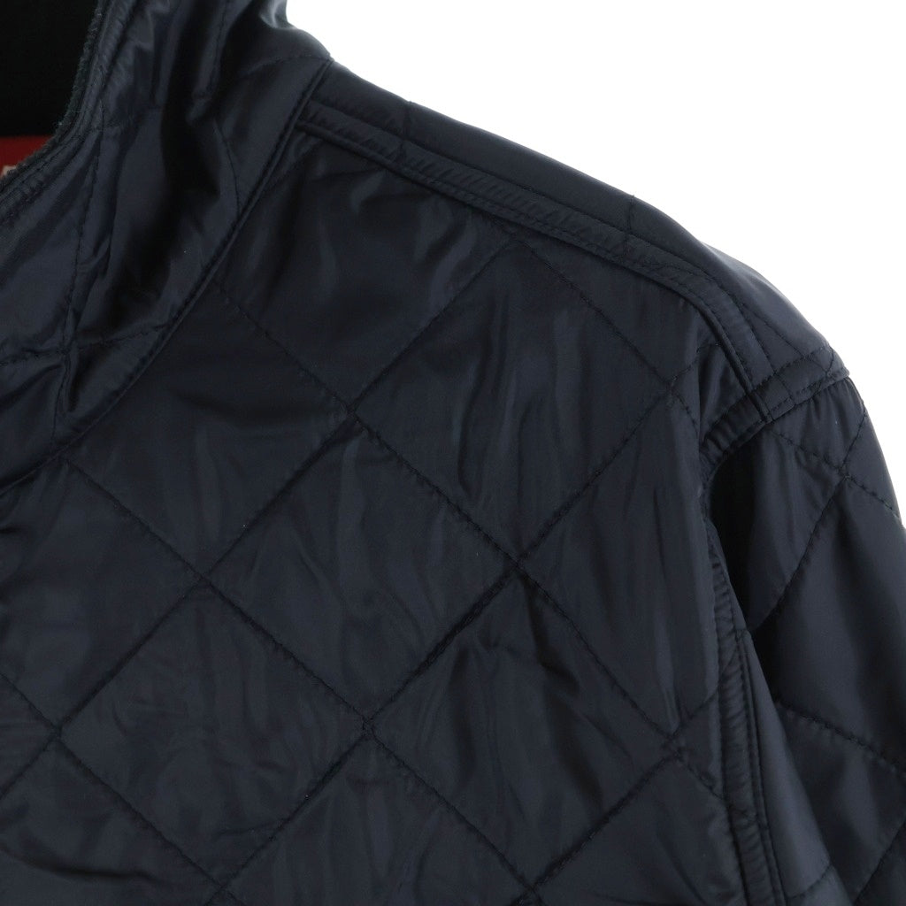 SUPREME(シュプリーム) 17SS Arc Logo Quilted Half Zip Pullover アーチロゴ キルティング ハーフジップ プルオーバー ジャケット ブラック