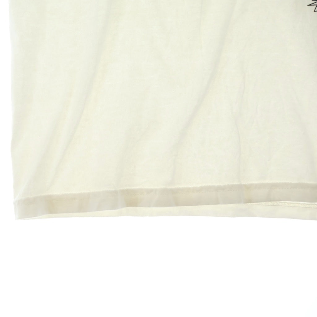 STUSSY(ステューシー) ×Dover Street Market DSM Charlie Don'T Surf Tee ドーバーストリートマーケット 毛沢東 プリント クルーネック 半袖Tシャツ カットソー ホワイト