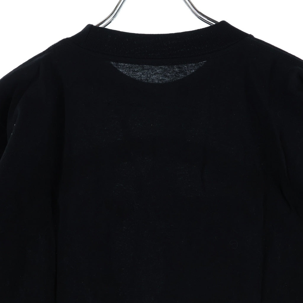 VLONE(ヴィーロン) ×FRAGMENT DESIGN Staple T-Shirts フラグメントデザイン ロゴプリント ステープル 半袖Tシャツ カットソー ブラック/レッド