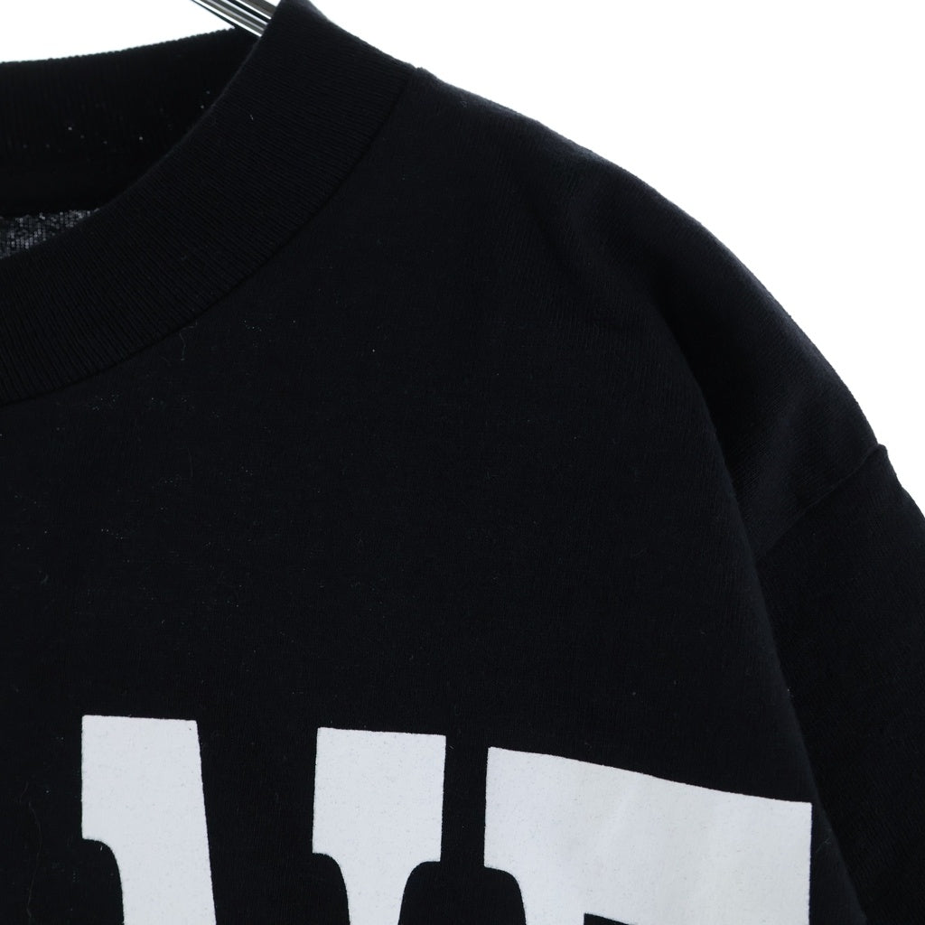 VLONE(ヴィーロン) ×FRAGMENT DESIGN Staple T-Shirts フラグメントデザイン ロゴプリント ステープル 半袖Tシャツ カットソー ブラック/レッド
