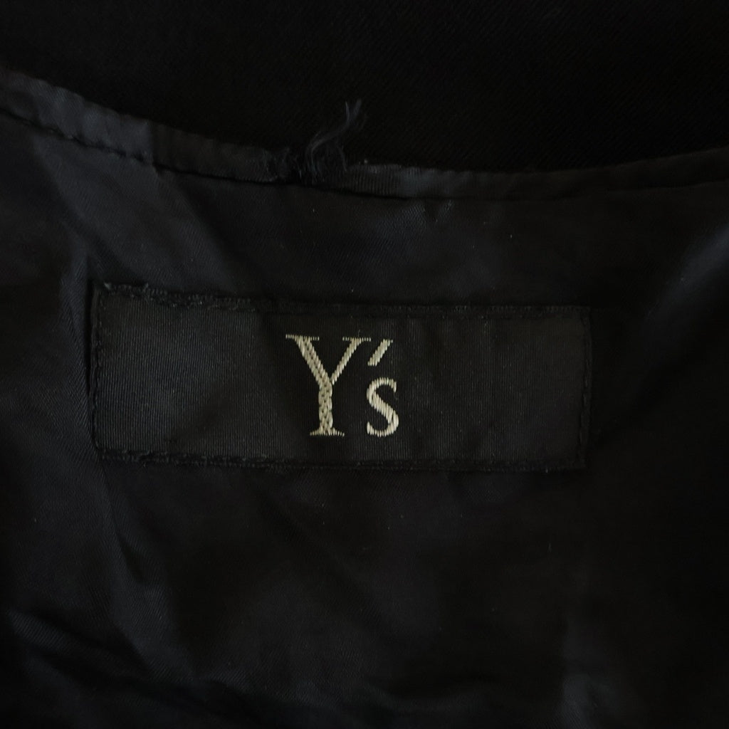Y's(ワイズ) キュプラ混 長袖シャツ ワンピース ブラック レディース YS-D05-100