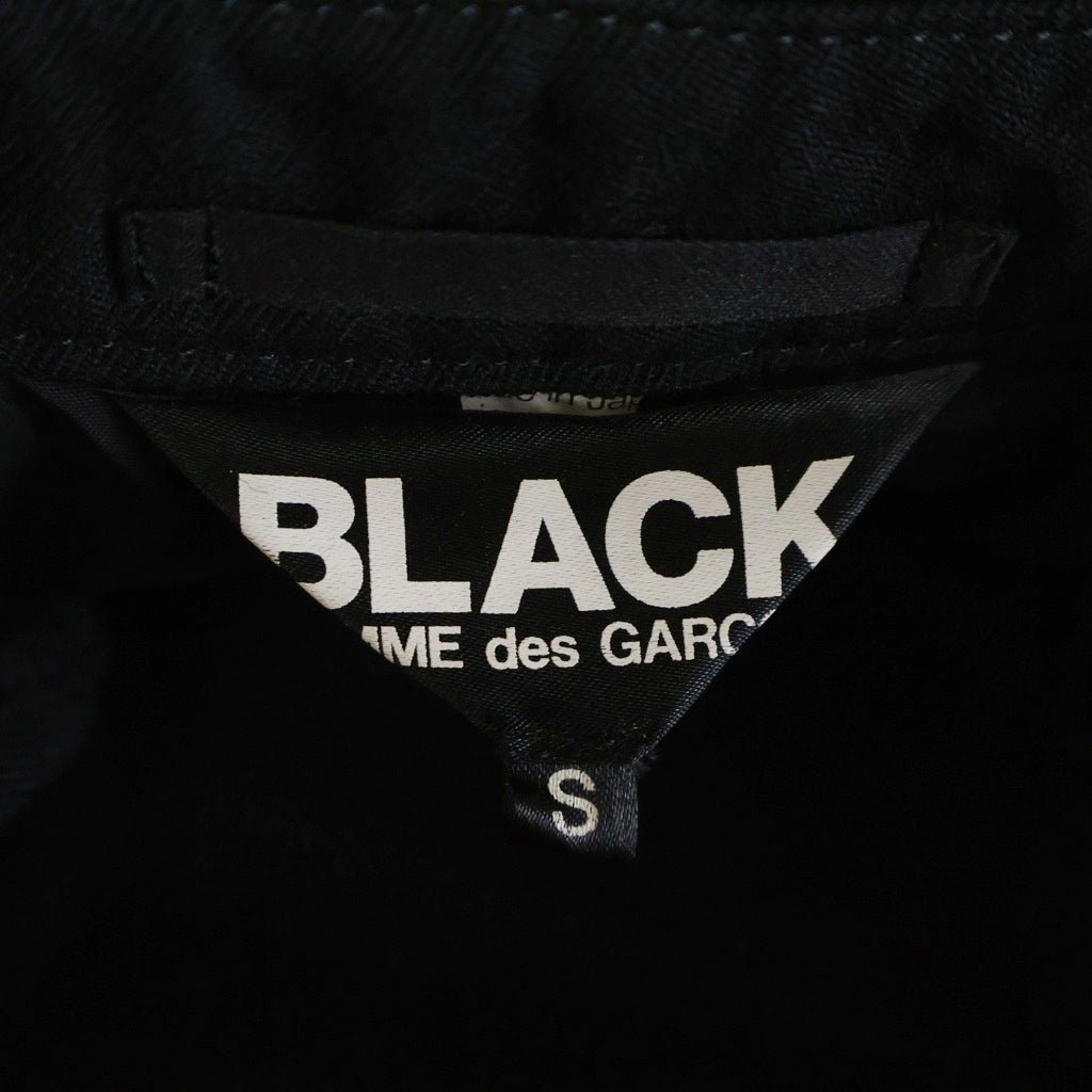BLACK COMME des GARCONS(ブラックコムデギャルソン) 12AW キュプラ混 トレンチポンチョ ブラック レディース 1J-C002 AD2012