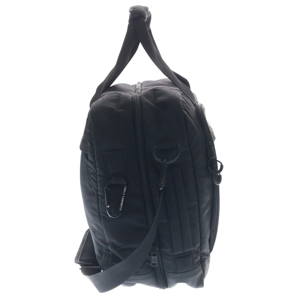 Y-3(ワイスリー) WEEKENDER ロゴ刺繍 ナイロン ブリーフケース ビジネスバッグ ハンドバッグ ショルダーバッグ ブラック FH9246 レディース
