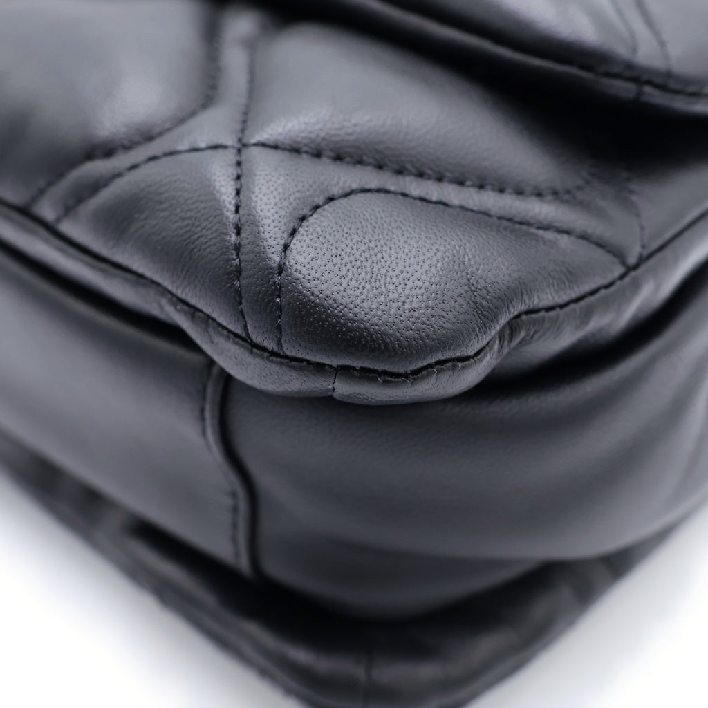 MARC JACOBS(マークジェイコブス) キルティング ピロー チェーン レザー ショルダーバッグ ブラック レディース H945L01RE22