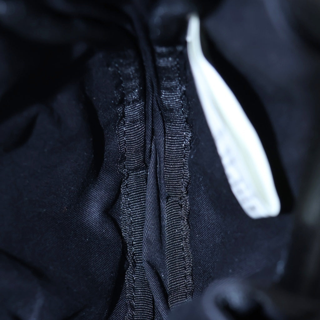 Y's(ワイズ) 23SS SOFT SMOOTH ROUND POCHETTE レザーショルダーバッグ ミニポーチ ブラック YZ-I13-722