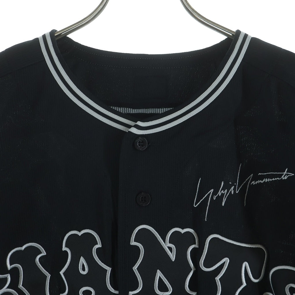 MIZUNO(ミズノ) ×YOJI YAMAMOTO ヨウジヤマモト 【坂本勇人 6】 レプリカ ビジター ユニフォーム 野球 ゲームシャツ ブラック
