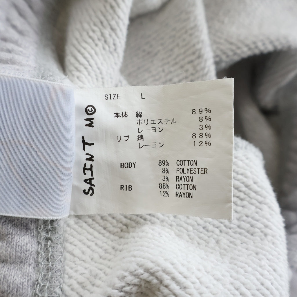 SAINT MICHAEL(セントマイケル) 23AW SWEAT PANTS スウェットパンツ グレー SM-A23-0000-034