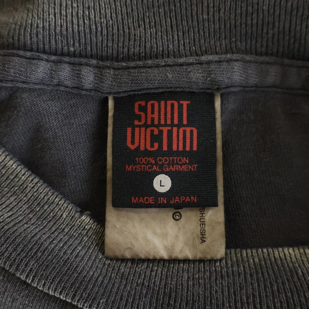 SAINT MICHAEL(セントマイケル) 26SS DETH NOTE DN_SS TEE デスノート Tシャツ ブラック SM-MK8-0000-C78