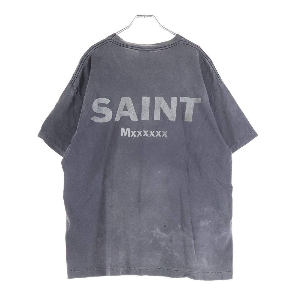 SAINT MICHAEL(セントマイケル) 24SS EVANGELION EV SS TEE 新世紀 エヴァンゲリオン Tシャツ ブラック SM-YS8-0000-C24
