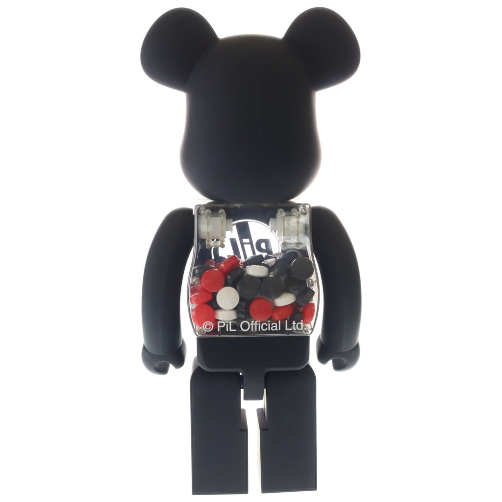 BE@RBRICK(ベアブリック) ×Andy Warhol × JEAN-MICHEL BASQUIAT #1000% ベアブリック×アンディーウォーホル×ジャンミシェルバスキア フィギュア 人形 インテリア レッド/ブラック
