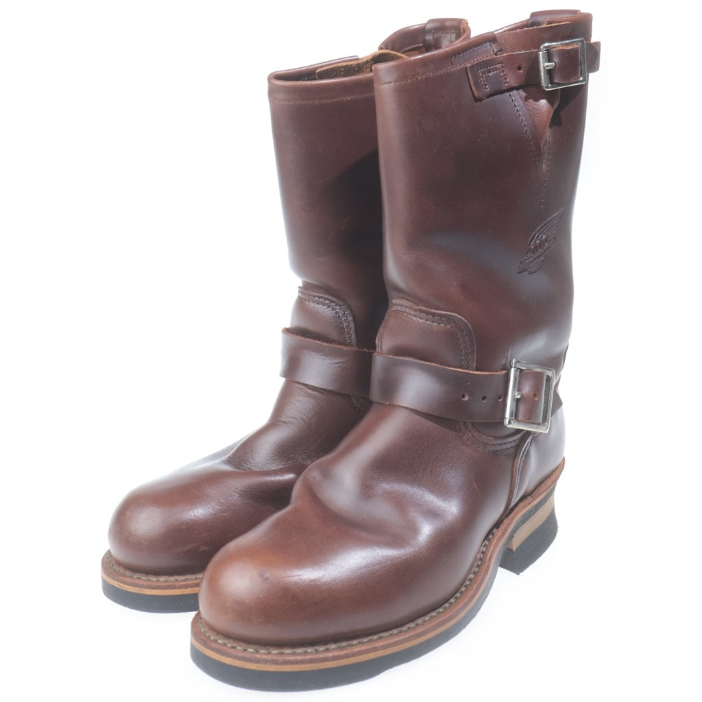 RED WING(レッド ウイング) 8258 100周年記念 エンジニア ロングブーツ レザー ブラウン