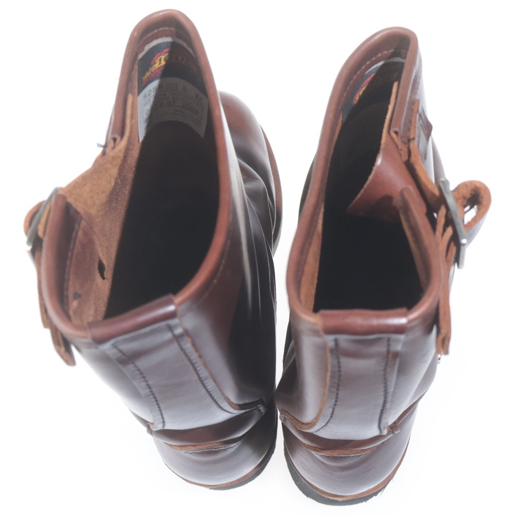 RED WING(レッド ウイング) 8258 100周年記念 エンジニア ロングブーツ レザー ブラウン