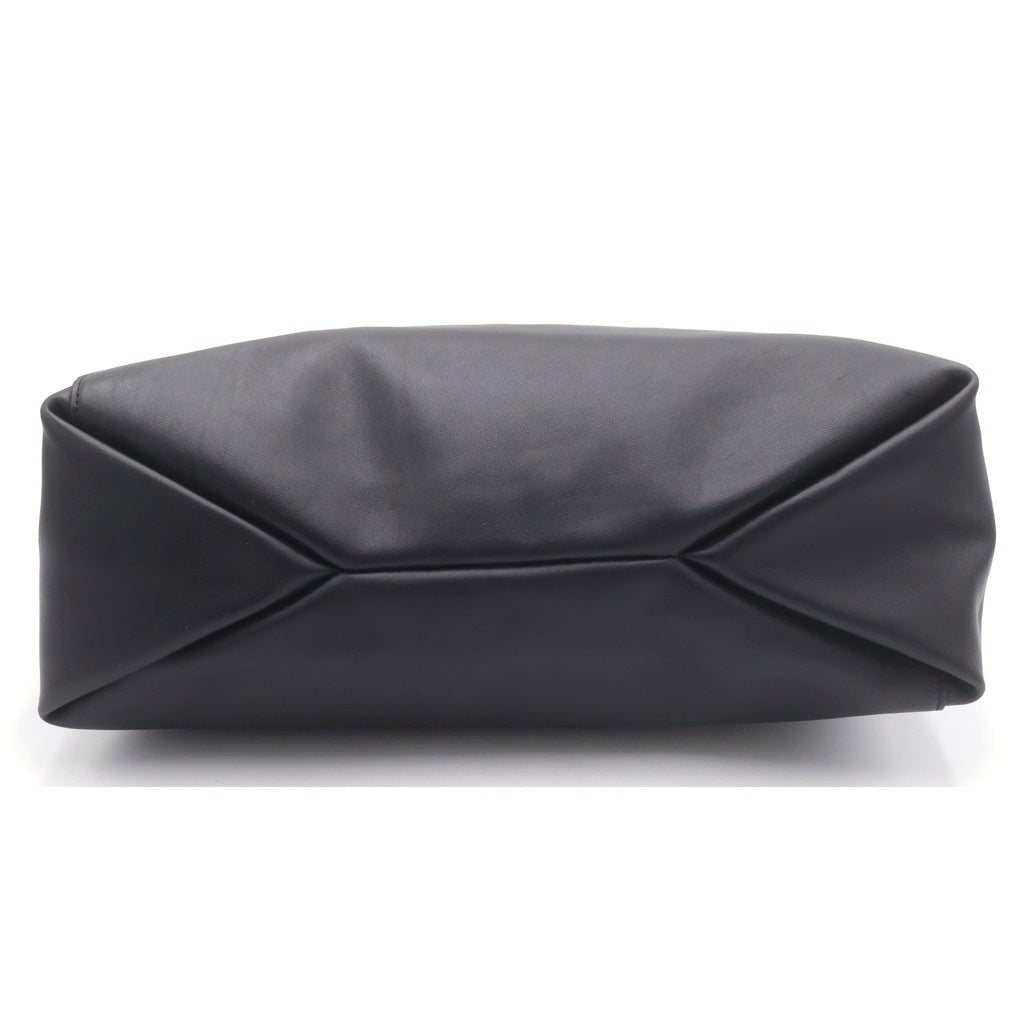 MM6 Maison Margiela(エムエムシックスメゾンマルジェラ) FOLDED POCHETTE JAPANESE フォルテッド カーフレザー ジャパニーズハンドバッグ ショルダーバッグ ブラック SB5WF0016 P8805 レディース