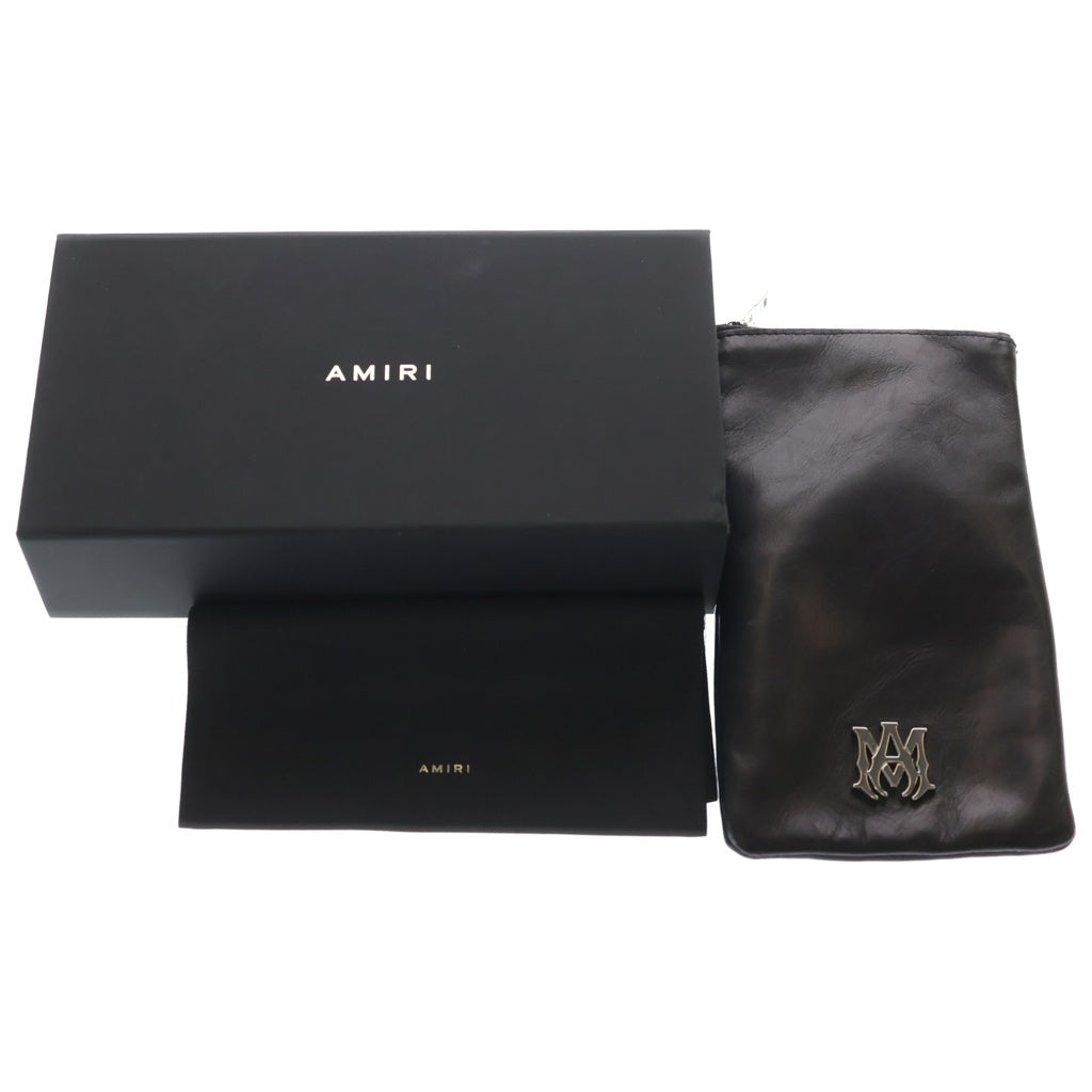 AMIRI(アミリ) Jumbo MA Sunglasses サイドロゴ ジャンボ MAロゴ サングラス メガネ アイウェア ブラック AMACSN1004