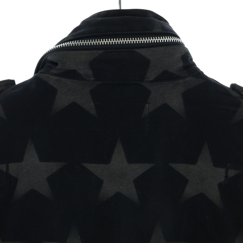 WACKO MARIA(ワコマリア) M-65 STAR FIELD COAT スター フィールドミリタリー ジャケット ブラック