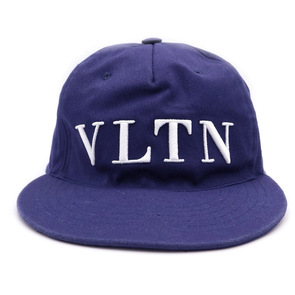 VALENTINO(ヴァレンティノ) VLTNロゴ ベースボールキャップ 帽子 ブルー PY0H0A06KQY