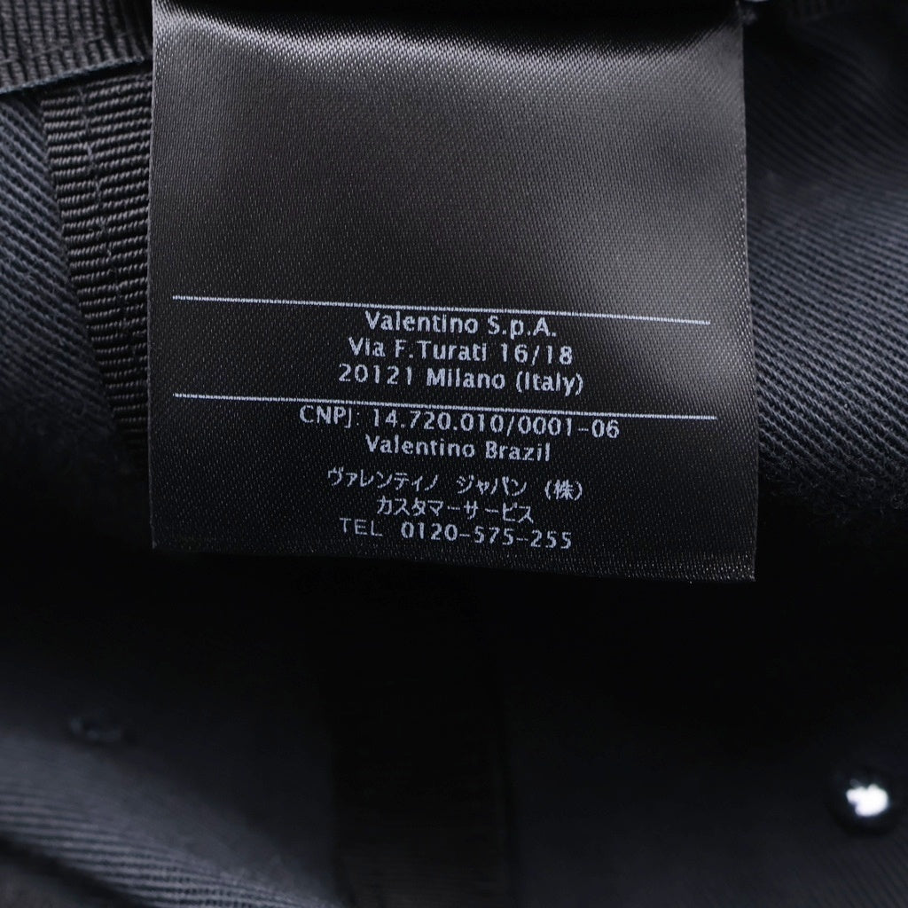 VALENTINO(ヴァレンティノ) VLTNロゴ ベースボールキャップ 帽子 ブルー PY0H0A06KQY