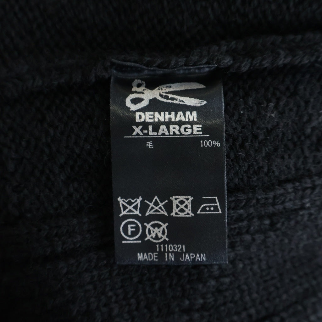 DENHAM(デンハム) ALAN KNIT SWEATER アラン ケーブル ウール ニット