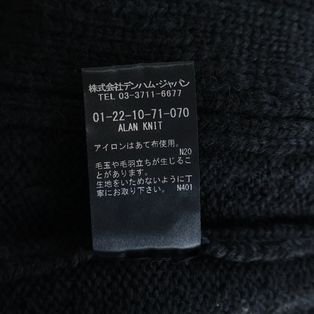 DENHAM(デンハム) ALAN KNIT SWEATER アラン ケーブル ウール ニット