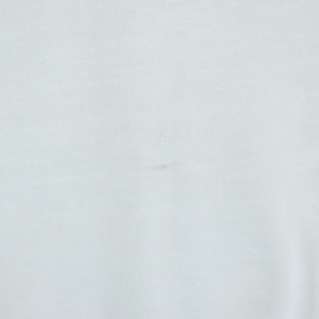 AMI Alexandre Mattiussi(アミアレクサンドルマテュッシ) AMI de Coeur ハートロゴ刺繍 クルーネック 長袖Tシャツ カットソー ホワイト