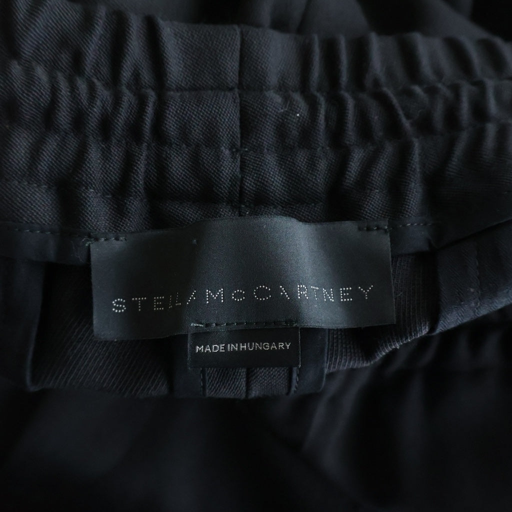 STELLA McCARTNEY(ステラマッカートニー) テーパード ウール イージーパンツ ブラック 528612 SMO05