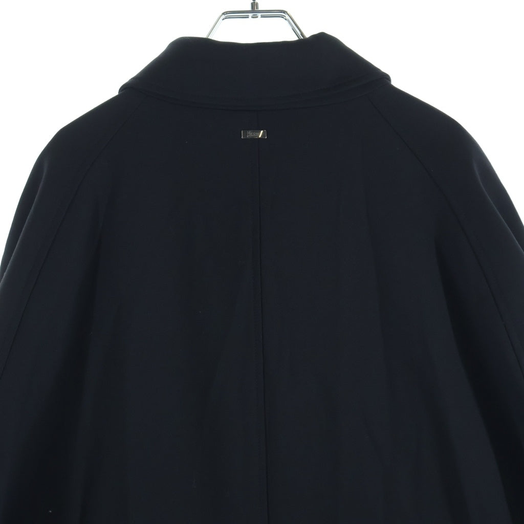 HERNO(ヘルノ) フライフロント ウール ステンカラー ロングコート