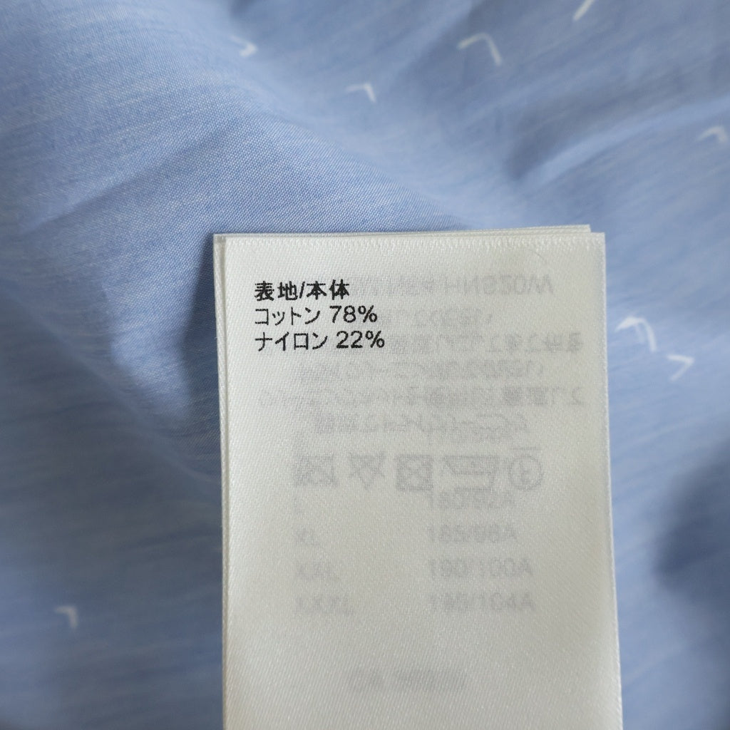 LOUIS VUITTON(ルイヴィトン) 22AW ダミエスプレッド フックディテール コットン 半袖シャツ ブルー RM222M NF4 HNS20W