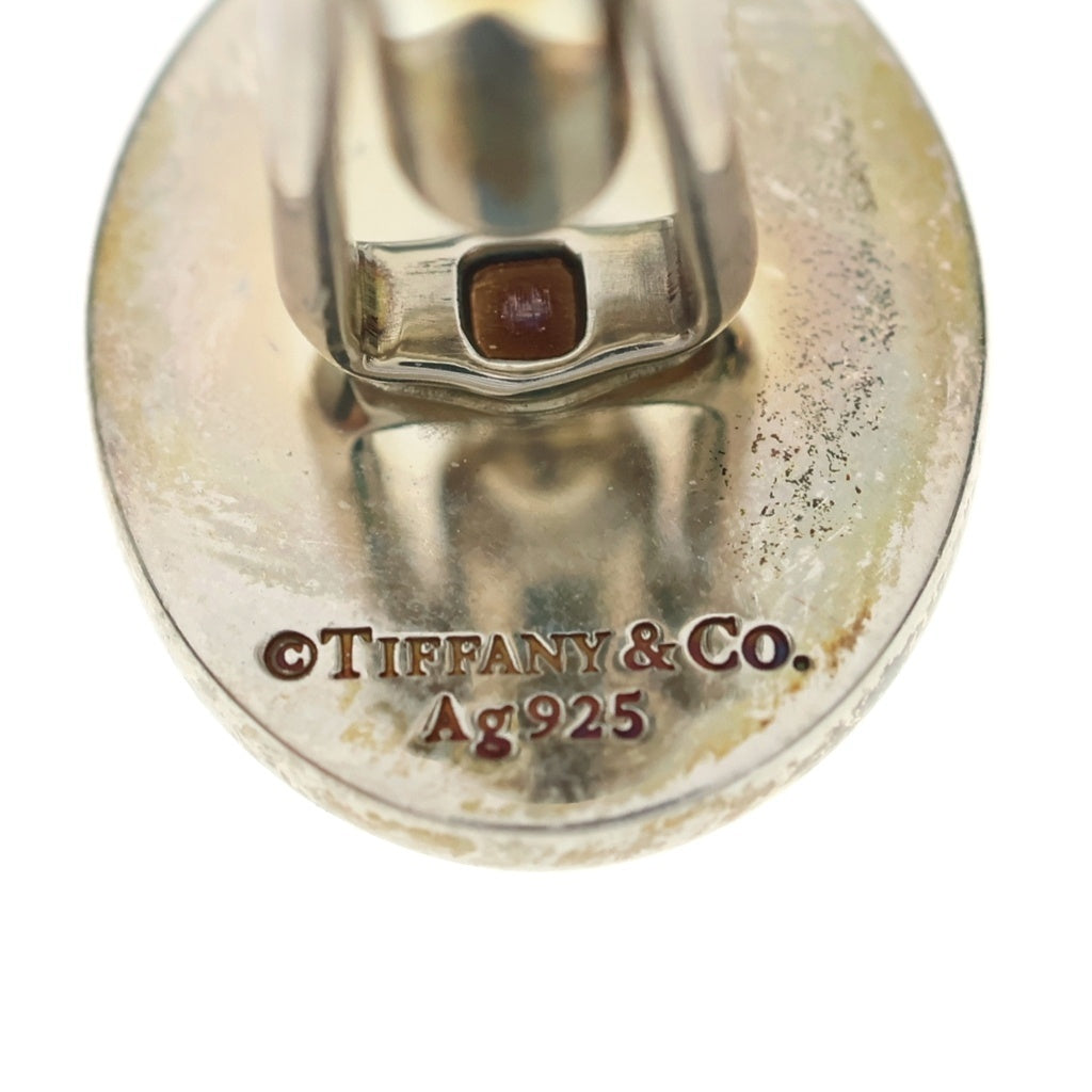 TIFFANY & Co.(ティファニー) オーバル カフス カフリンクス シルバー