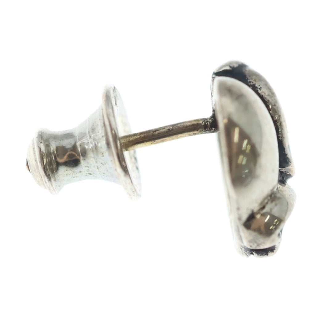CHROME HEARTS(クロムハーツ) STUD HEART ハート スタッドピアス シルバー BCA112 レディース