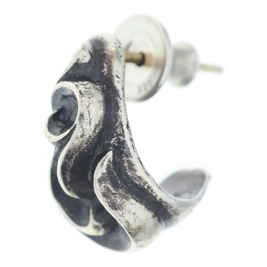 CHROME HEARTS(クロムハーツ) CARVED TEARDROP カーブドティアドロップ ピアス シルバー BCA091 レディース