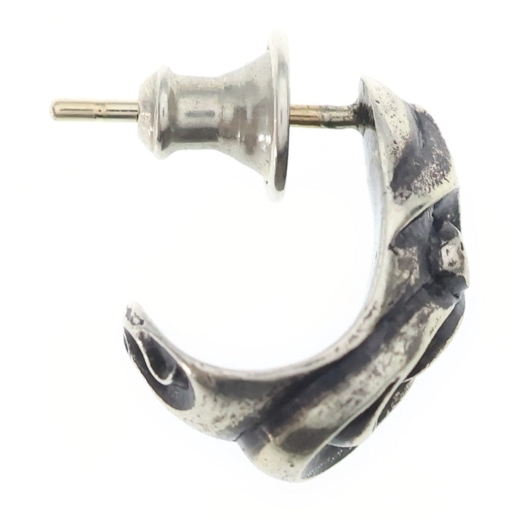 CHROME HEARTS(クロムハーツ) CARVED TEARDROP カーブドティアドロップ ピアス シルバー BCA091 レディース
