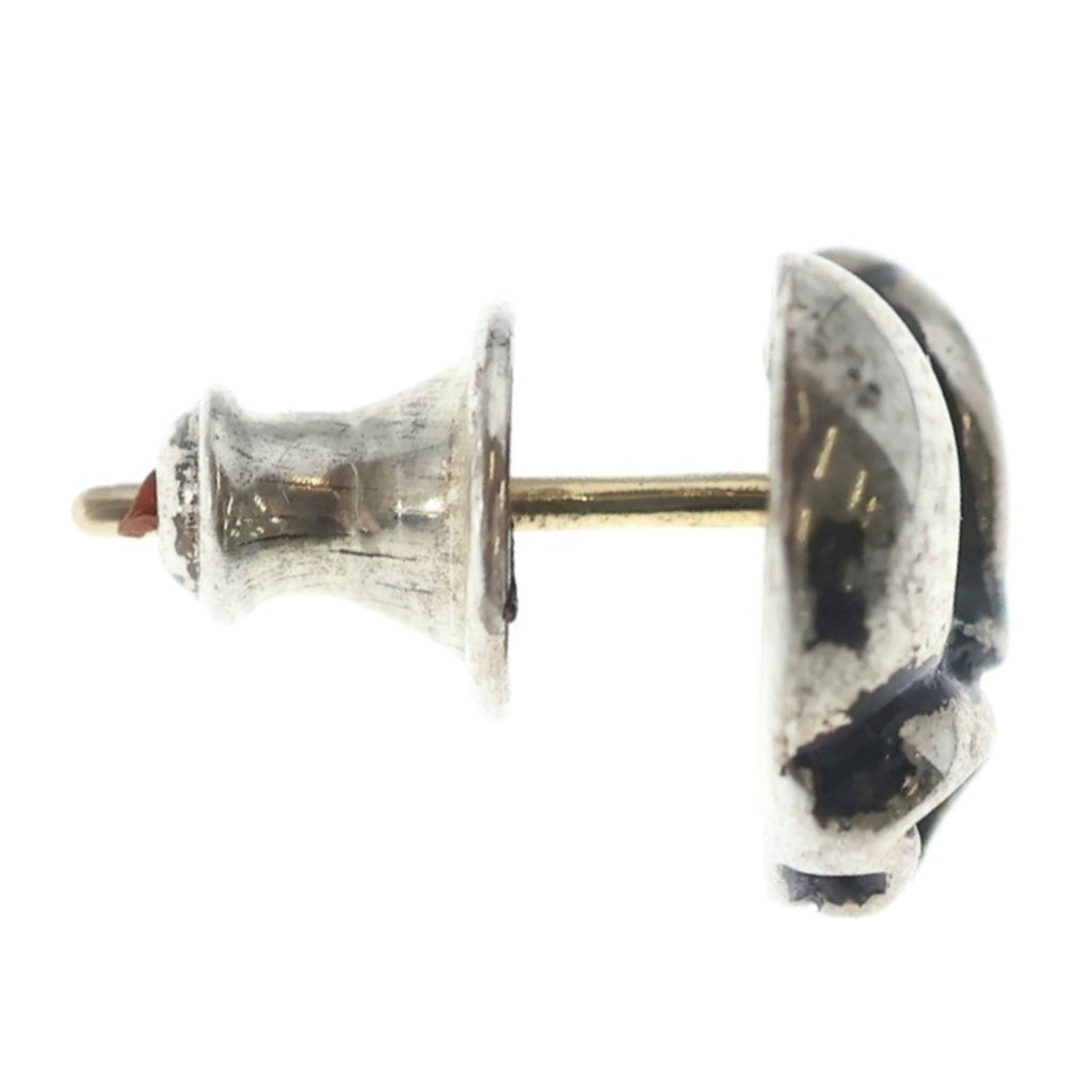 CHROME HEARTS(クロムハーツ) STUD HEART ハート スタッドピアス シルバー BCA112 レディース