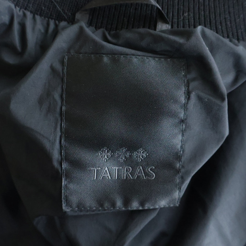 TATRAS(タトラス) HENDER エンダー ナイロン ウールコンビ ダウンジャケット ブラック MTAT24A4927-D