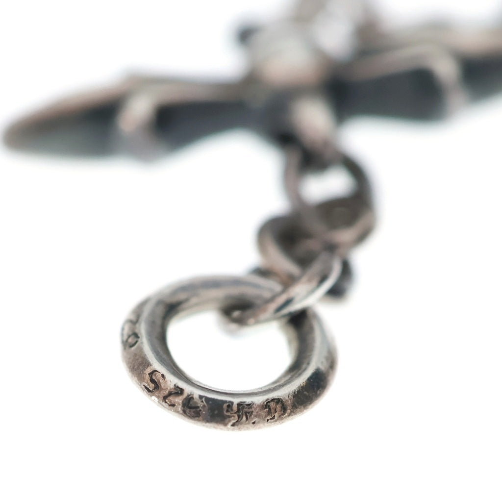 CHROME HEARTS(クロムハーツ) ROLY CROSS ローリークロス チャーム ペンダントトップ シルバー