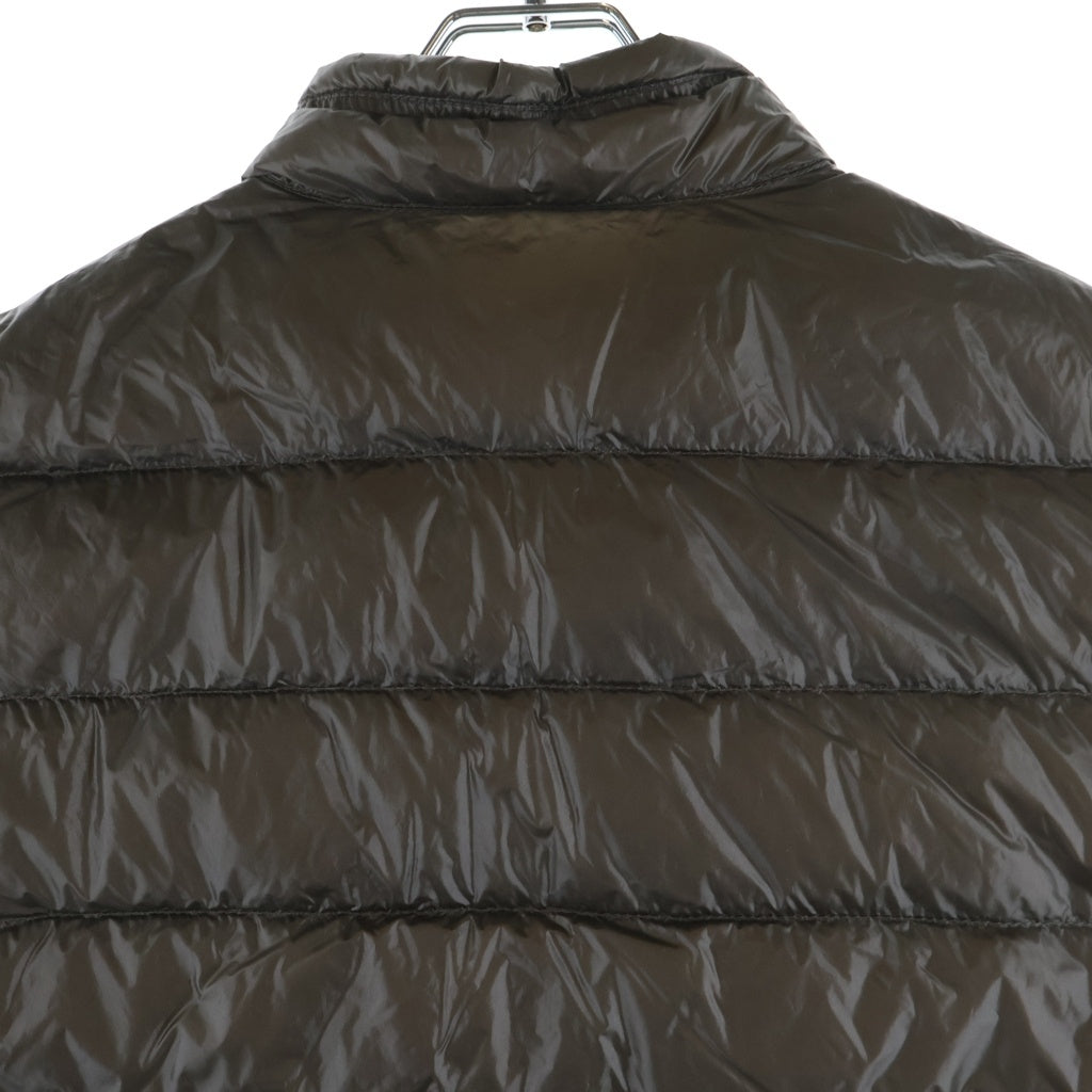 MONCLER(モンクレール) GUI ロゴパッチ ジップアップダウンベスト グレー 210914332105
